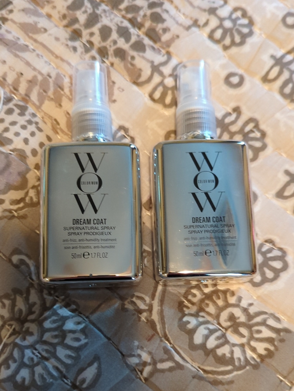 Bundle -Color Wow Dream Coat Supernatural Spray - Silver Bottle (Pair)